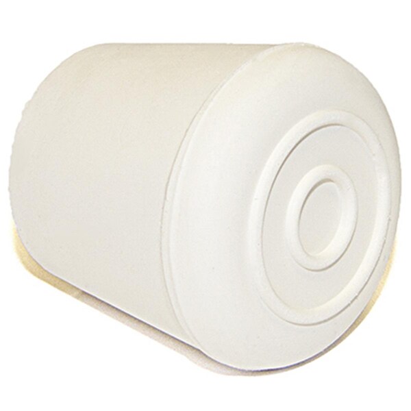 Richelieu 1.12 in. TruGuard Rubber Leg Tip, Off White , 4PK - 235897