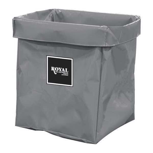 Royal Basket Trucks X-Frame Bag, 8 Bu, Gray Vinyl - R08-GGX-XBN