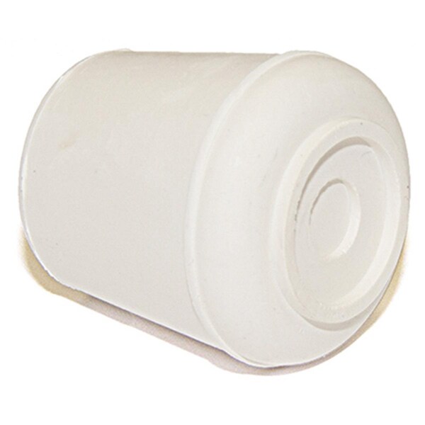 Richelieu 0.62 in. TruGuard Rubber Leg Tip, Off White , 4PK - 235871