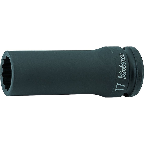 Ko-Ken Socket 15mm 12 Point 80mm 1/2 Sq. Drive - 14305M-15