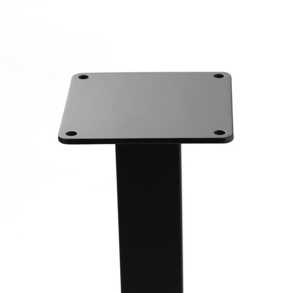 Richelieu (2-Pack) 28-inch (710 mm) H-Shaped Structural Table Leg with Levelling Glide, Matte Chrome - 68075710174