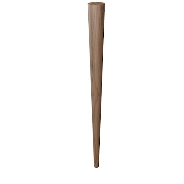 Designs Of Distinction 29" Round Tapered Leg - Walnut - 01243029WL1