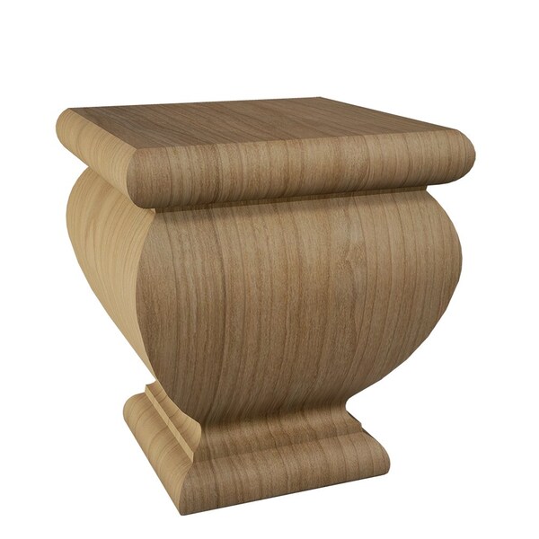 Designs Of Distinction Square Lille Bun Foot - Cherry - 01704060CH1