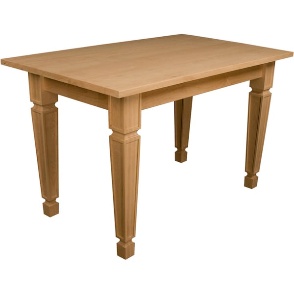 Osborne Wood Products 30 x 30 x 48 Dining Table Kit - Mission Style in Black Walnut PK - 50001W