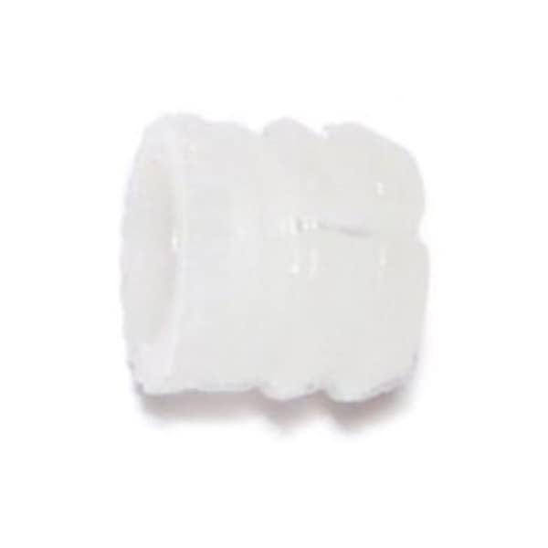 Midwest Fastener 6mm-1.0 x 10mm x 12mm Nylon Plastic Coarse Thread Bushings 10PK - 74683