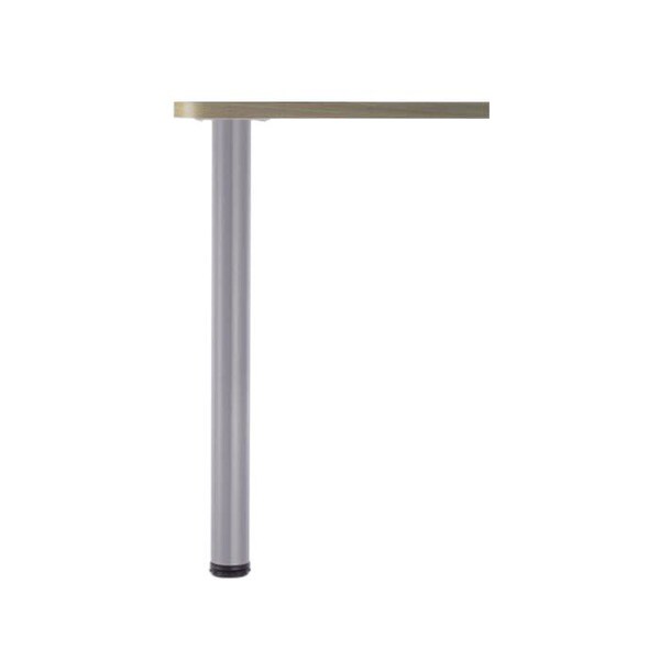 Richelieu Adjustable Table Leg, 27 1/2 in (700 mm), Gray - 61671100