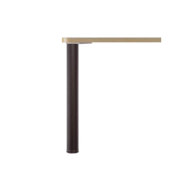 Richelieu Adjustable Table Leg, 34 1/4 in (870 mm), Black - 620870900