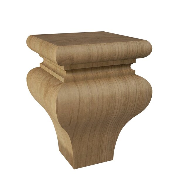 Designs Of Distinction Square Tulip Bun Foot - Cherry - 01706065CH1