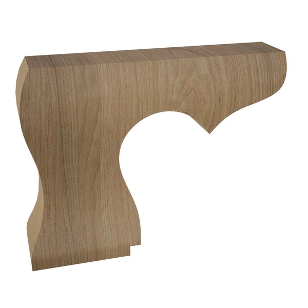 Designs Of Distinction Hampton Plain Left Bun Foot - Cherry - 01703110CH1