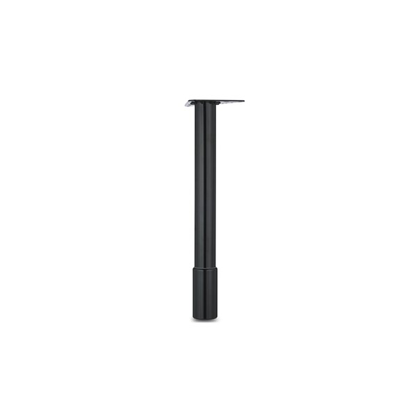 Richelieu Adjustable Table Leg, 22 1/2 in (570 mm), Black - 61457090