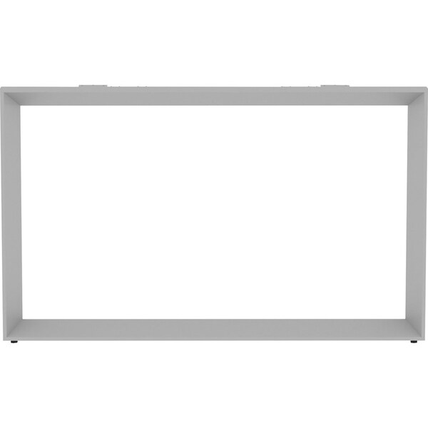 Lorell Wide Leg, Rect, Metal, f/Workstation, 45-1/2"x4"x28-1/2", SR - LLR16251