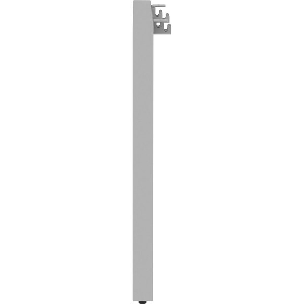 Lorell Wide Leg, Rect, Metal, f/Workstation, 45-1/2"x4"x28-1/2", SR - LLR16251