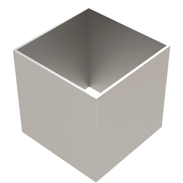 Designs Of Distinction 5" Brushed Aluminum Metal Sleeve - 01SLV5BA1