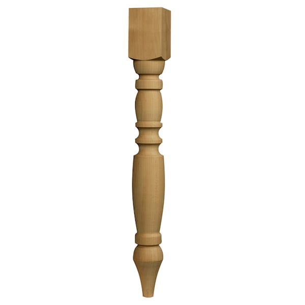 Osborne Wood Products 17 x 2 Ansley Dining Chair Leg in Spanish Cedar - 6204SPC