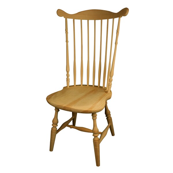 Osborne Wood Products 39 x 22 x 17 1/2 Colonial Kitchen Chair Kit in White Birch - 55003WB