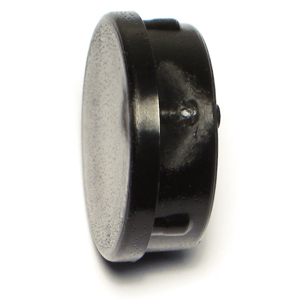 Midwest Fastener 1-1/2" x 16 Gauge Round Black Plastic Furniture Tips 4PK - 76646