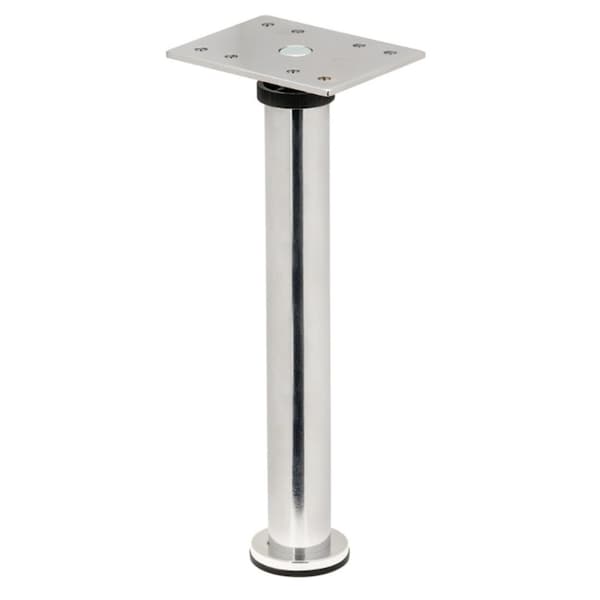 Richelieu BORSA - Adjustable Furniture Leg, 5 29/32 in (150 mm), Chrome - 64217150140