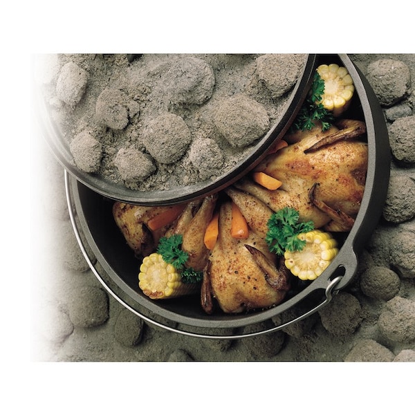 Lodge Lodge Logic Cast Iron Dutch Oven 12 in. 6 qt Black - L12CO3