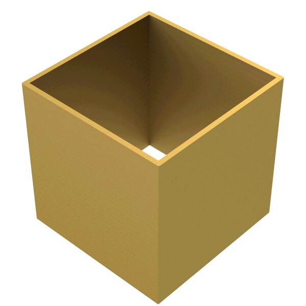 Designs Of Distinction 4" Satin Brass Metal Sleeve - 01SLV4SB1