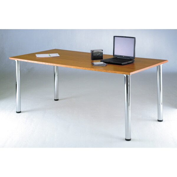 Richelieu Adjustable Table Leg, 34 1/4 in (870 mm), Chrome - 615870140