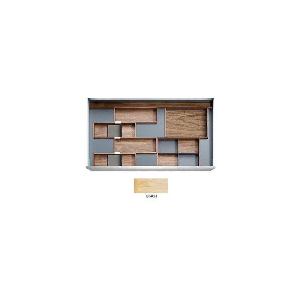 Straightline Drawer Insert Kit Bogota 24 Birch for 27-1/2 - 30 Drawer Width - BOGOTA-BIR