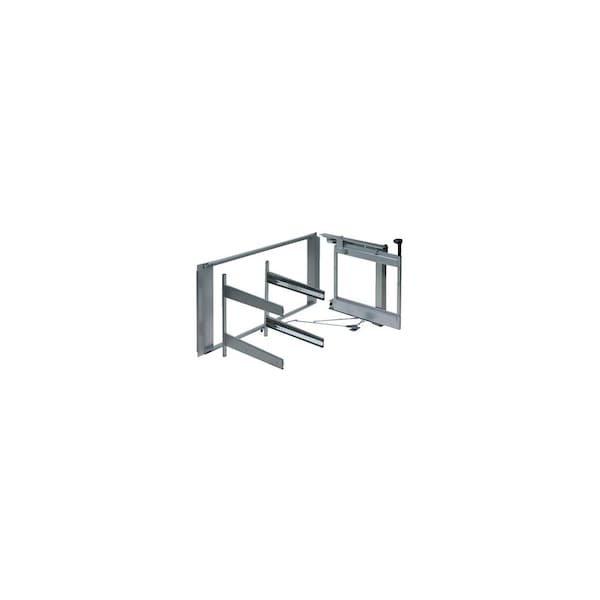 Kessebohmer MAGIC CORNER FRAME ONLY LEFT SWING CHAMPAGNE 462040103 - 0462040103