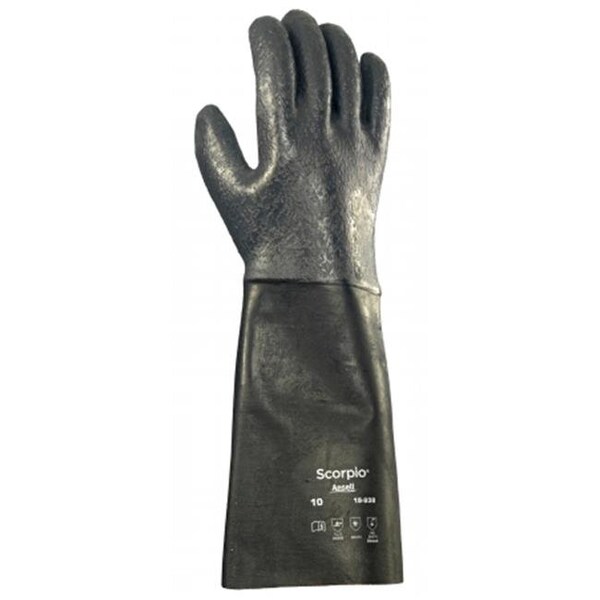 Ansell Ansell 012-19-938-10 Redmont Neoprene Coated Heavy Duty Glove - 012-19-938-10