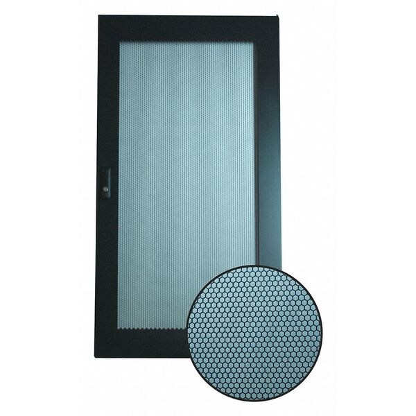 Video Mount Products Perforated Steel Door for 18U Floor cabinet - ERENPD-18