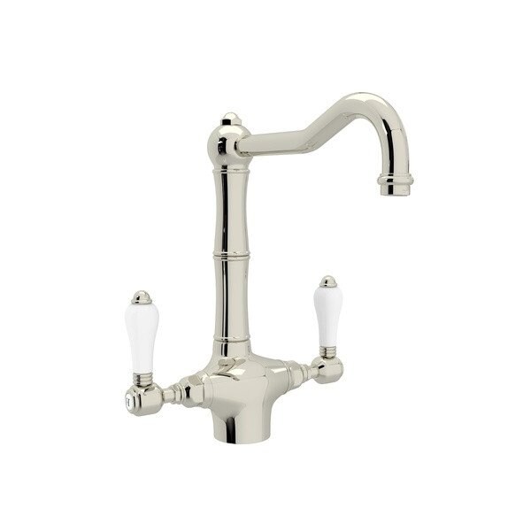 Rohl Acqui Single Hole Faucet In Polished Nickel - A1679LPPN-2
