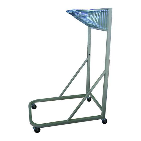 Zoro Select Pivot Mobile Stand, Requires 12 Clamps, Sheet Capacity 1200 - 5W268