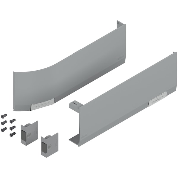 Blum Aventos HF/HL top Servo-Drive Cover Set Silk White w/ Switches - 23.8000SW