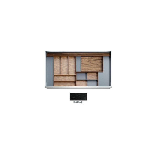 Straightline Drawer Insert Kit Dallas 24 Black Ash for 27-1/2 - 30 Drawer Width - DALLAS-BLK