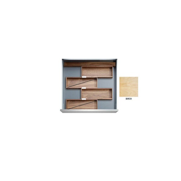 Straightline Drawer Insert Kit Frankfurt 12 Birch for 15-1/2 - 18 Drawer Width - FRANK-BIR