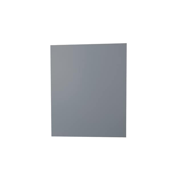 Cambridge Radiance 30 in. W x 24 in. H Slab Base Cabinet End Panel in Matte Grey - BEP30-MG