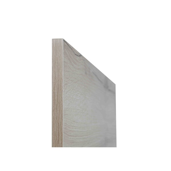 Cambridge Radiance 24 in. W x 90 in. H Slab Pantry End Panel in Light Oak - TEP94-LO