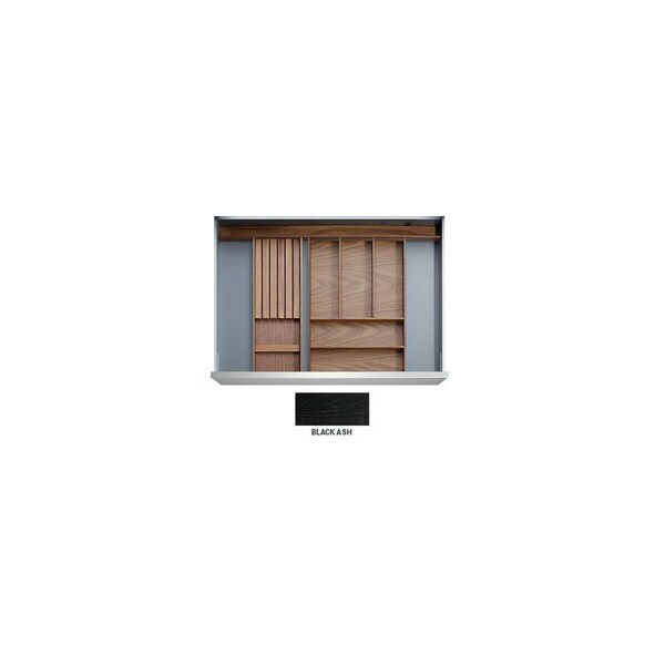 Straightline Drawer Insert Kit Denver 18 Black Ash for 21-1/2 - 24 Drawer Width - DENVER-BLK