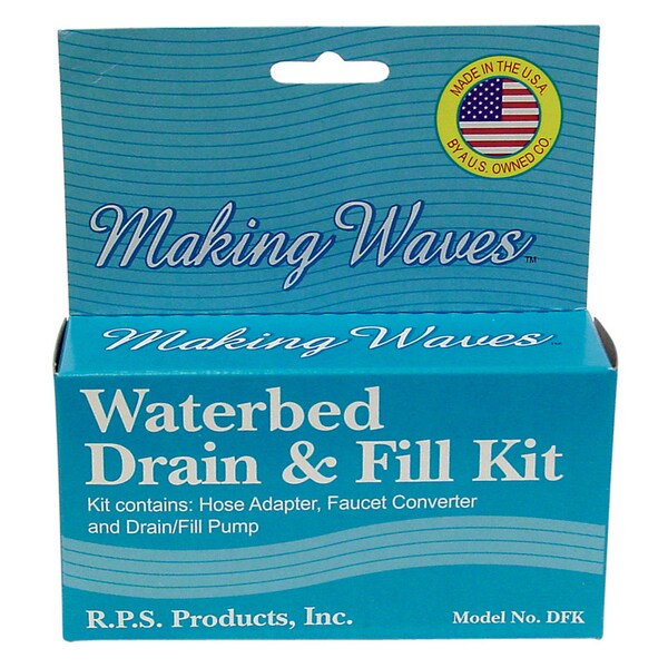 Making Waves Making Waves 1-1/4 in. D Plastic Waterbed Drain and Fill Kit - DFK