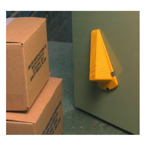 Master Mfg Magnetic Giant Foot Door Stop 6.75", PK6 - 967CS