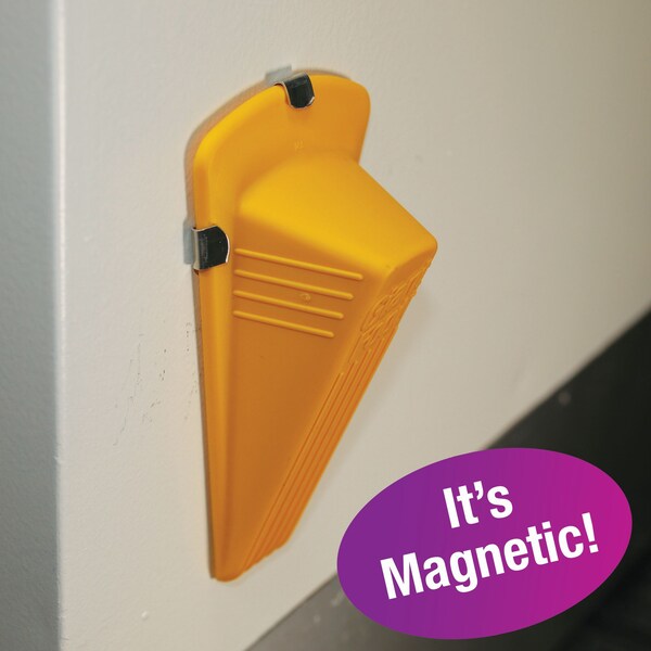 Master Mfg Magnetic Giant Foot Door Stop 6.75", PK6 - 967CS