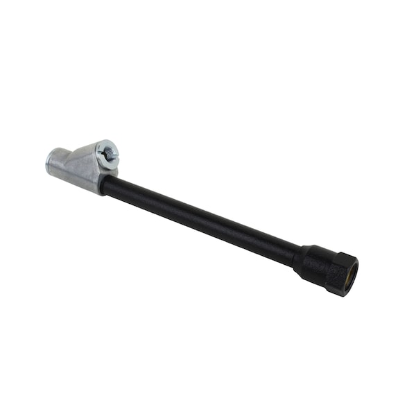Milton Dual Head Straight Foot AIR CHUCK-INNER DUALS Black Poly Coat - 693BLK