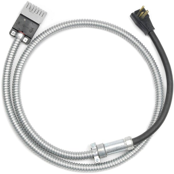 Interion By Global Industrial Interion Plug In Cable 72in, 20 Amp Circuit 1 includes 15 Amp Adapter Plug - 249066