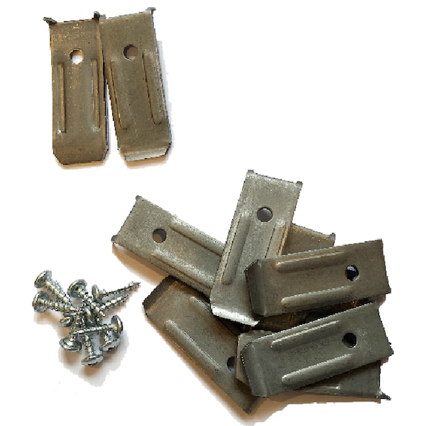 Osborne Wood Products 2 1/8 x 3/4 x 1/16 SOLD AS A SET OF TEN~Table Leaf Levelers with screw - 951HW