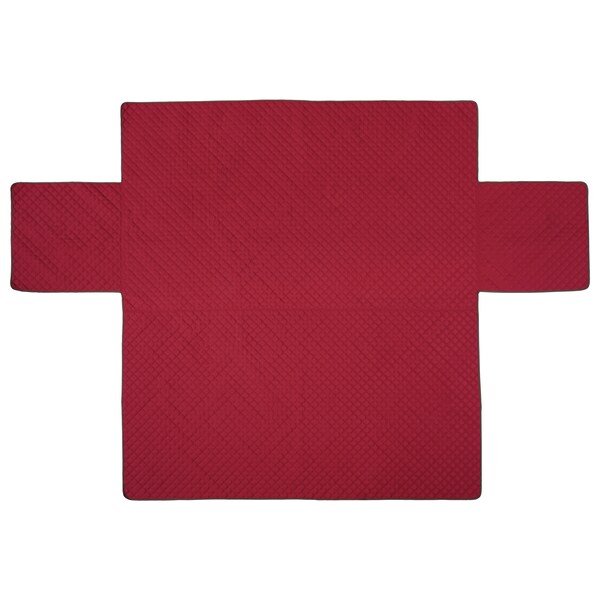 Cover Bonanza Indoor Sofa Slipcover, Red/Brown, 68"Wx21"Dx25"H - 51-012-011701-EC