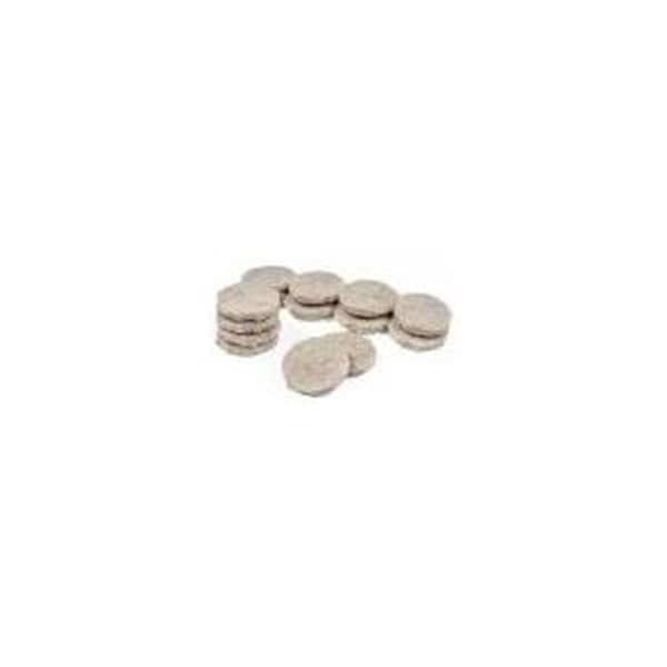 Highboy 1 in. Tan Round Pad - Pack of 200 - HI878464