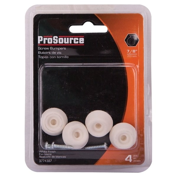 Prosource Furniture Bumper Pad, 7/8 in, Dome, Rubber - FE-S518-PS