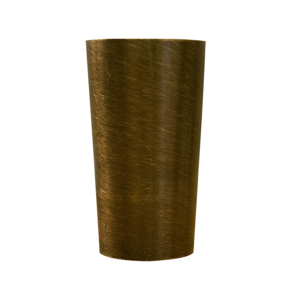 Osborne Wood Products 2 5/16 x 1 1/4 Long Tapered Ferrule in Brushed Copper Finish - 912BCP