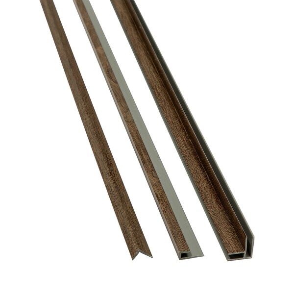 Palisade Trim Kit 94"L in Oak Mocha (6 Pieces) - 17382
