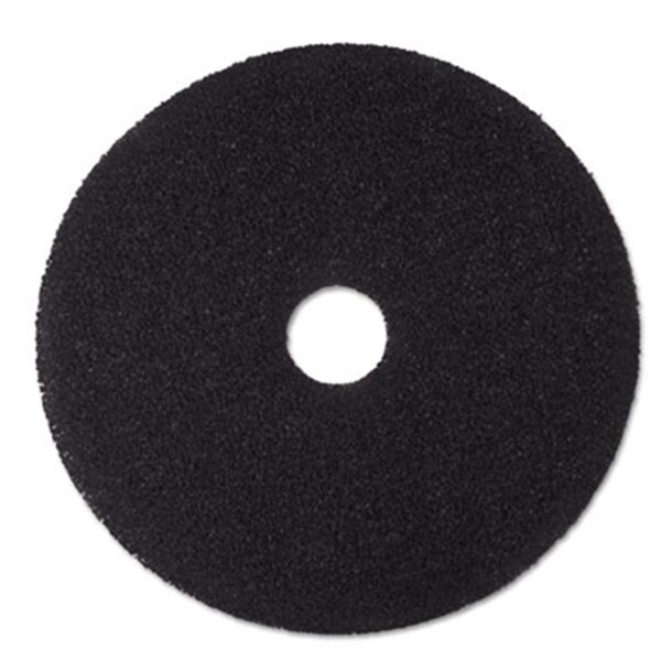 Seatsolutions Stripper Floor Pad 7200  19 in.   Black  5 Pads-Carton - SE192661
