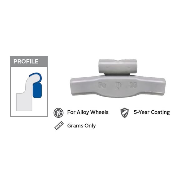 Wegmann Automotive 1.75 oz. AWN-Series Steel - AW175FE