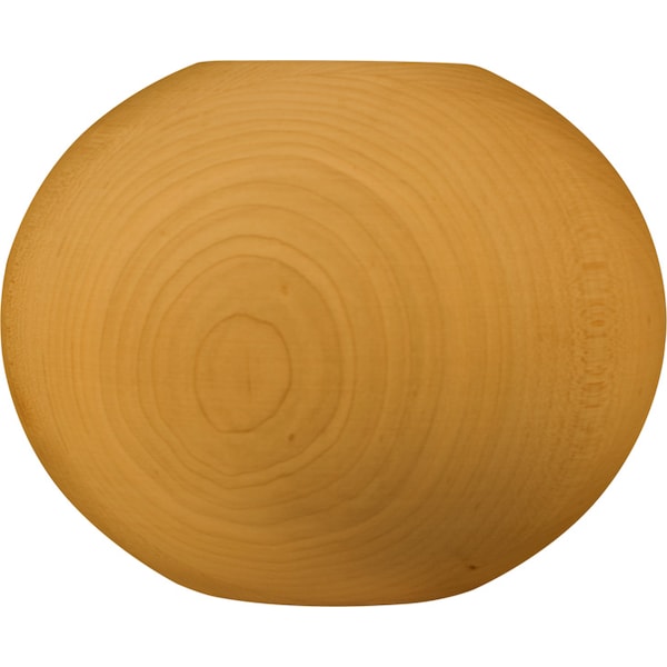 Osborne Wood Products 4 x 4 7/8 Round Bun Foot in Hard Maple - 4055HM